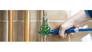 brak odpływu przy montażu zmiękczacza wody