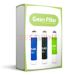 Roczny zestaw wkładów do filtra  Green Filter FT-Line 3
